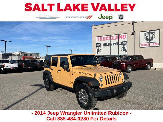 used 2014 Jeep Wrangler Unlimited car, priced at $25,799