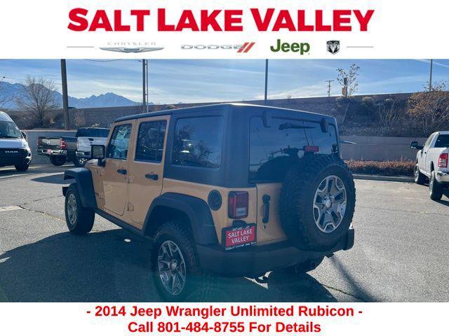 used 2014 Jeep Wrangler Unlimited car, priced at $25,799