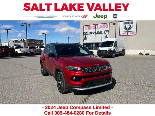 used 2024 Jeep Compass car, priced at $28,499