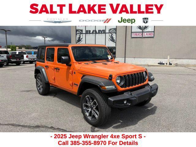new 2025 Jeep Wrangler 4xe car, priced at $47,072