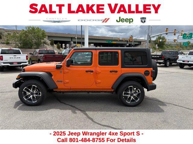 new 2025 Jeep Wrangler 4xe car, priced at $47,072