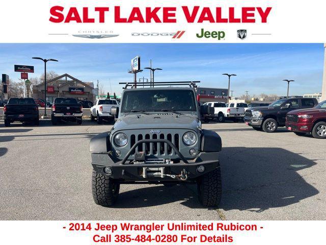 used 2014 Jeep Wrangler Unlimited car, priced at $22,820