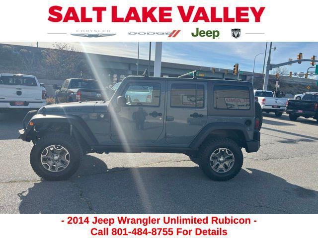 used 2014 Jeep Wrangler Unlimited car, priced at $22,820