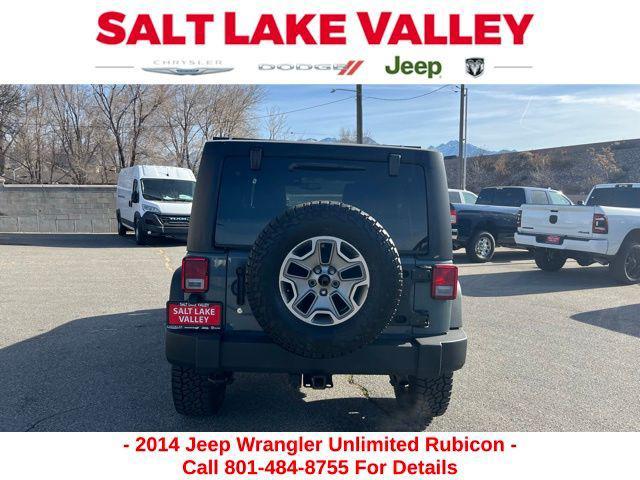 used 2014 Jeep Wrangler Unlimited car, priced at $22,820