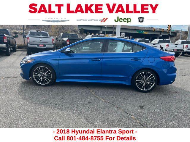 used 2018 Hyundai Elantra car, priced at $12,688