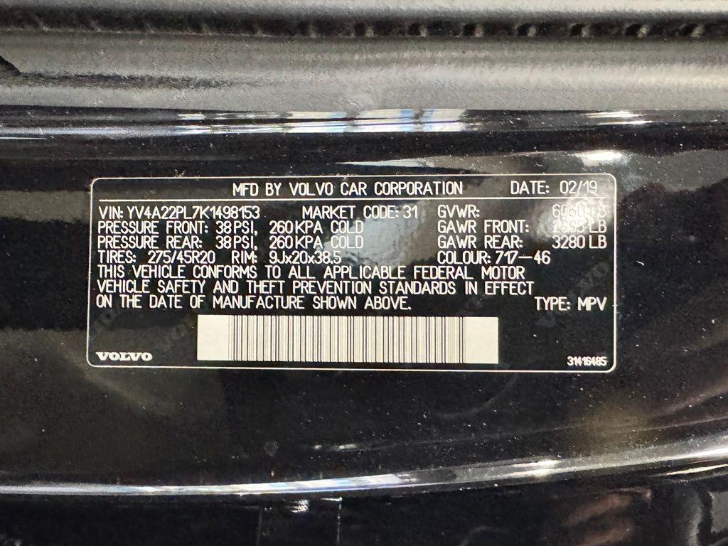 used 2019 Volvo XC90 car, priced at $25,994