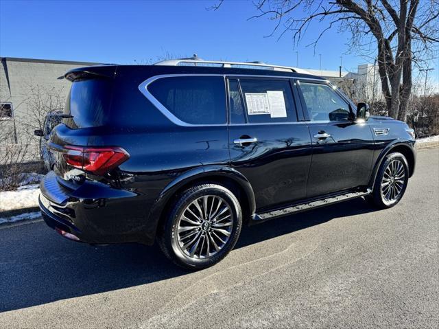 used 2023 INFINITI QX80 car, priced at $50,588