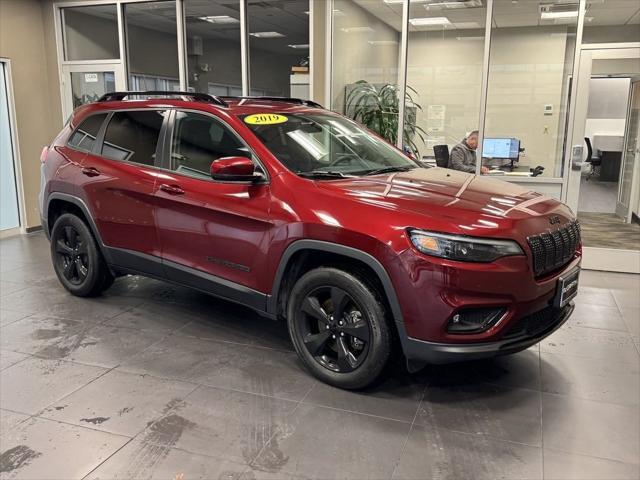 used 2019 Jeep Cherokee car, priced at $17,676