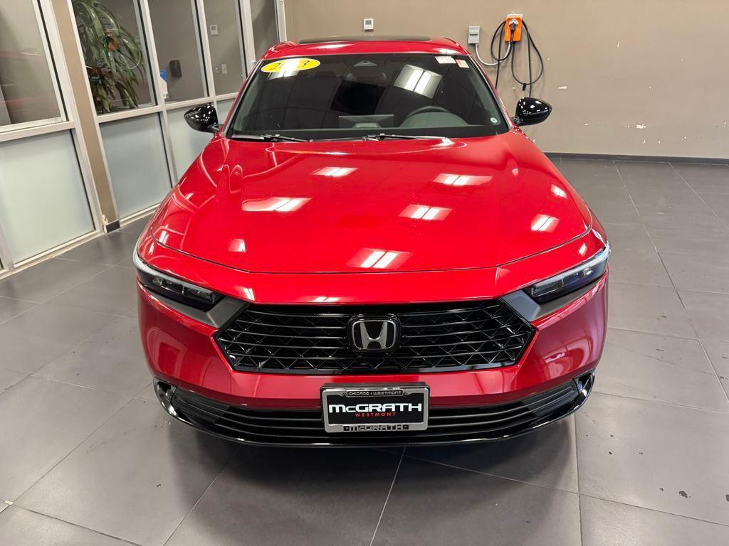 used 2023 Honda Accord Hybrid car, priced at $28,500
