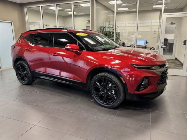 used 2021 Chevrolet Blazer car, priced at $33,988