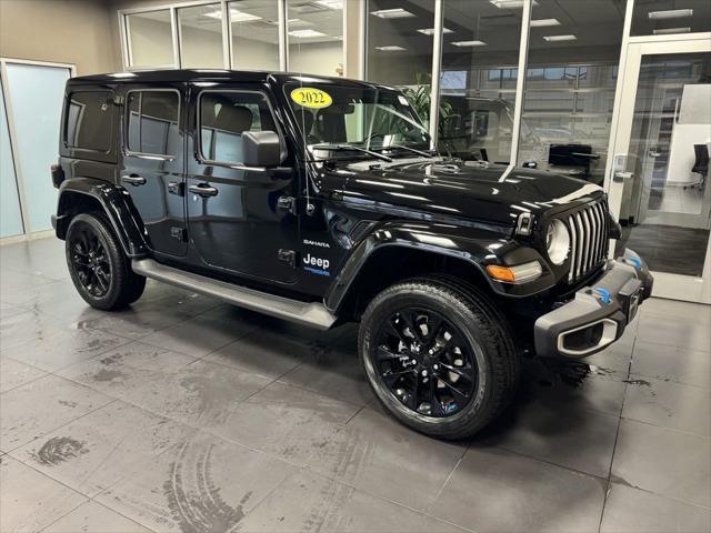 used 2022 Jeep Wrangler Unlimited car, priced at $34,588