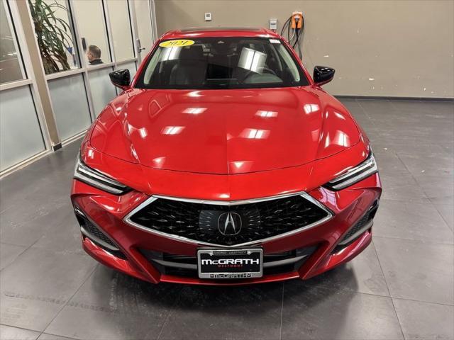 used 2021 Acura TLX car, priced at $28,888