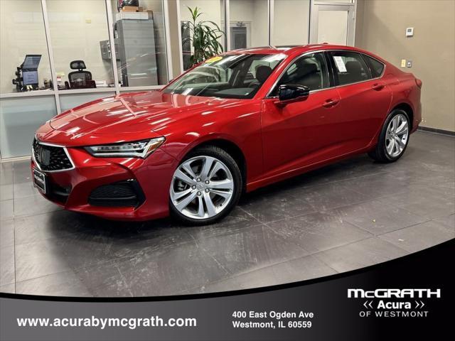 used 2021 Acura TLX car, priced at $28,888