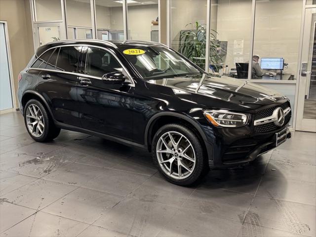 used 2021 Mercedes-Benz GLC 300 car, priced at $27,988