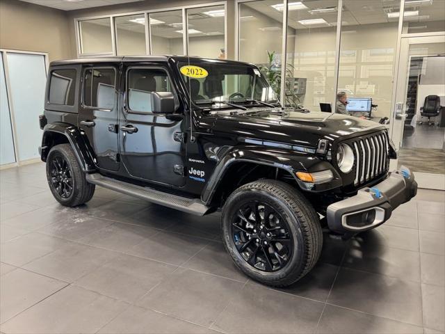 used 2022 Jeep Wrangler Unlimited car, priced at $37,588