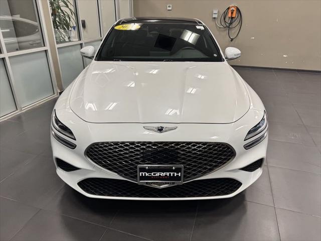 used 2022 Genesis G70 car, priced at $31,888