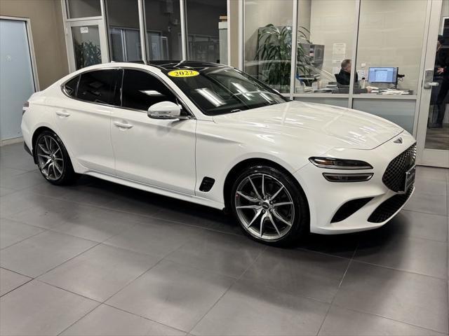 used 2022 Genesis G70 car, priced at $31,888