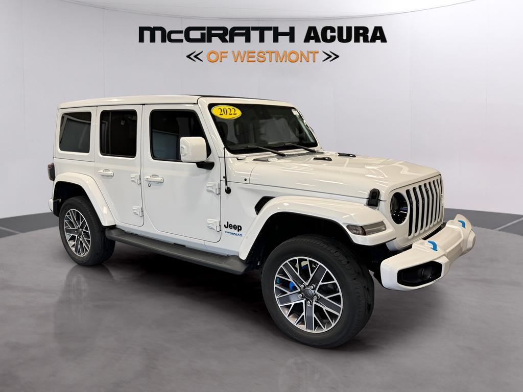 used 2022 Jeep Wrangler Unlimited 4xe car, priced at $38,994