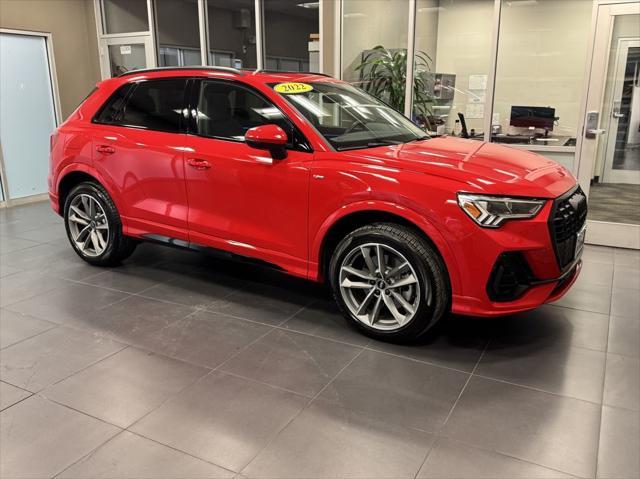 used 2022 Audi Q3 car, priced at $32,730