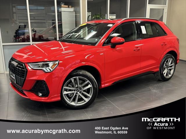 used 2022 Audi Q3 car, priced at $32,730