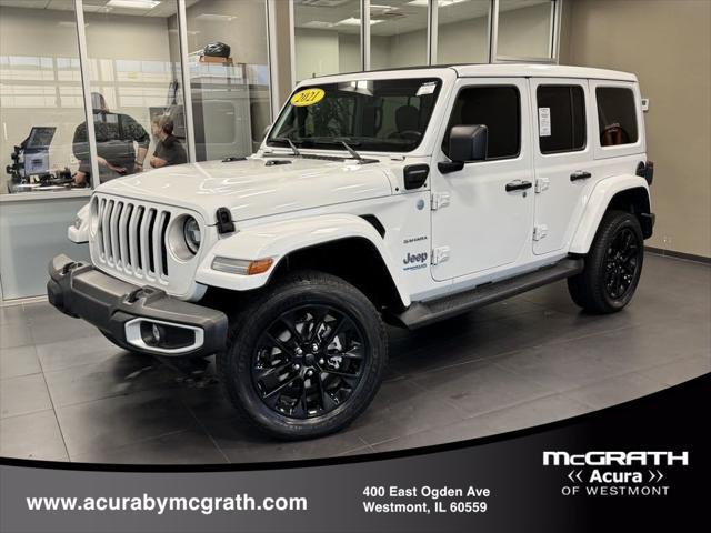 used 2021 Jeep Wrangler Unlimited car, priced at $35,588