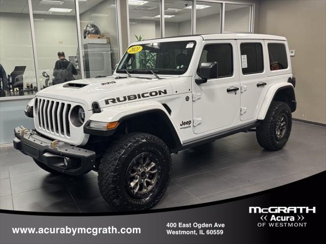 used 2021 Jeep Wrangler Unlimited car, priced at $64,588