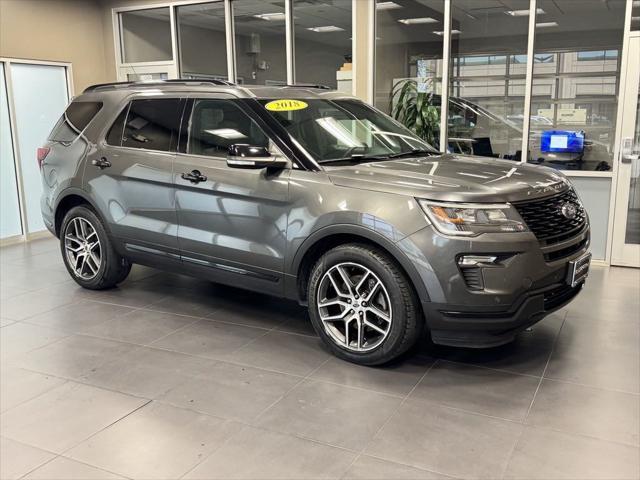 used 2018 Ford Explorer car, priced at $18,988