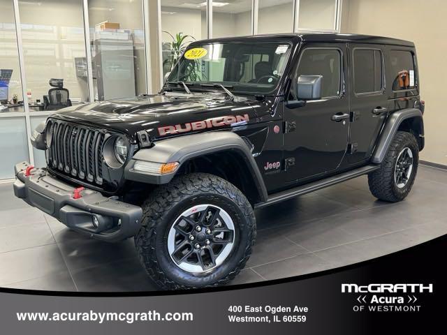 used 2021 Jeep Wrangler Unlimited car, priced at $43,888