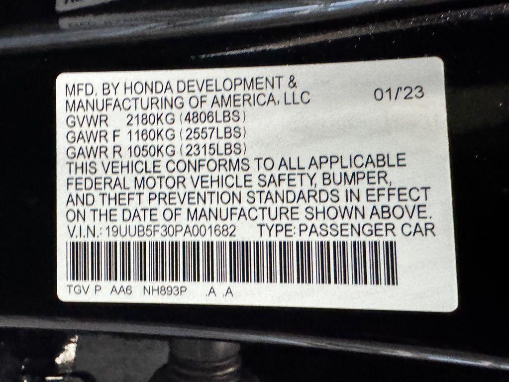 used 2023 Acura TLX car, priced at $28,972