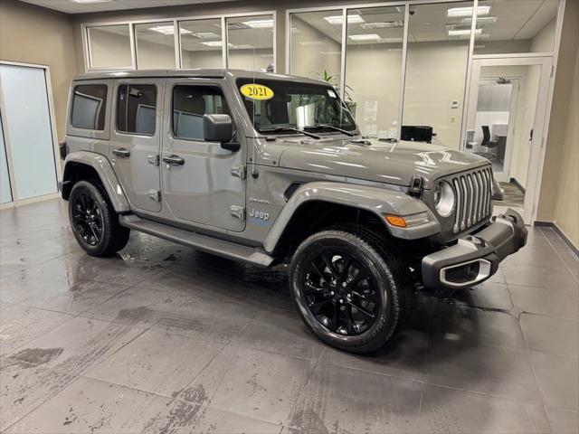 used 2021 Jeep Wrangler Unlimited car, priced at $34,588