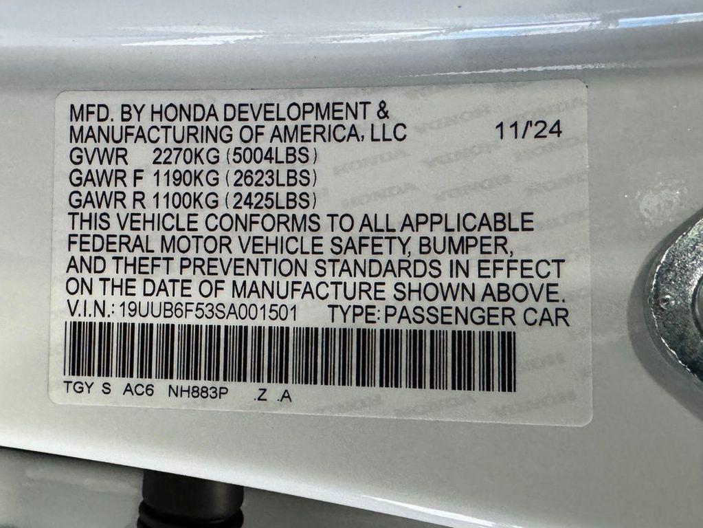 used 2025 Acura TLX car, priced at $42,785