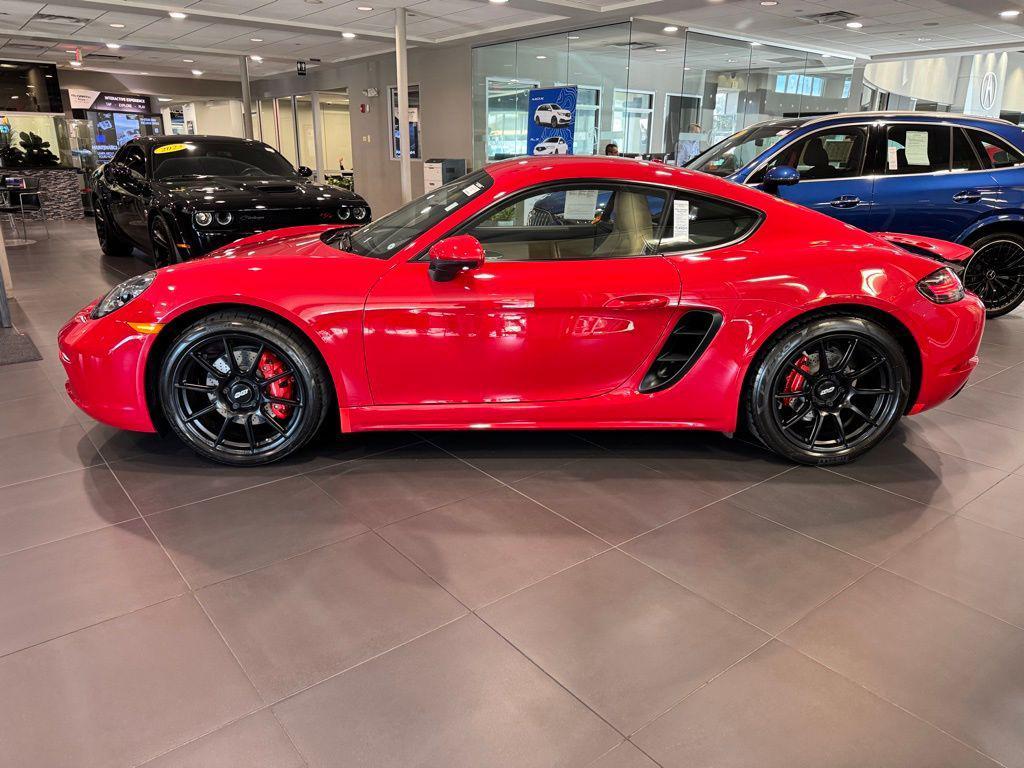 used 2021 Porsche 718 Cayman car, priced at $76,900