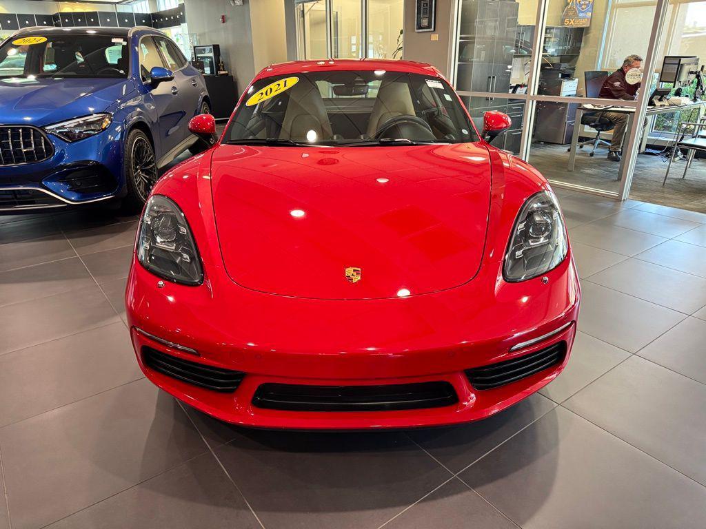 used 2021 Porsche 718 Cayman car, priced at $76,900