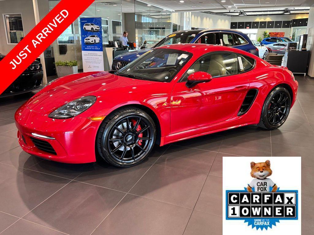 used 2021 Porsche 718 Cayman car, priced at $76,900