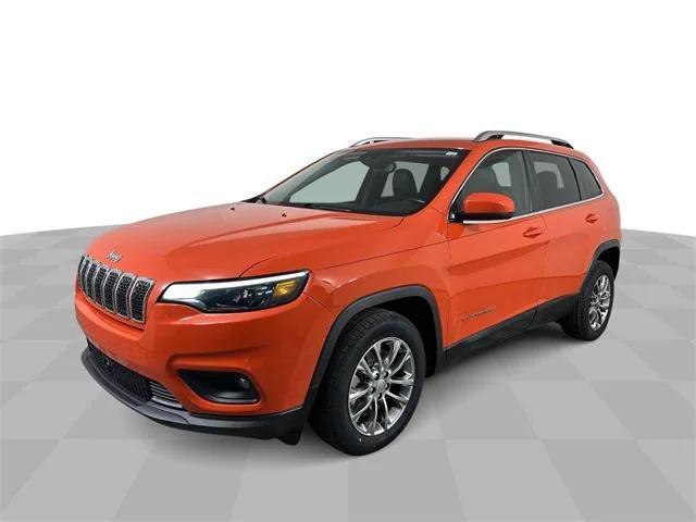 used 2021 Jeep Cherokee car, priced at $14,200