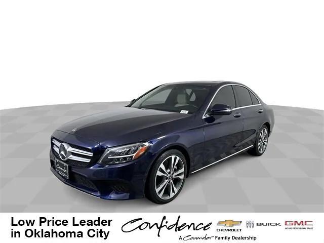 used 2021 Mercedes-Benz C-Class car, priced at $22,800