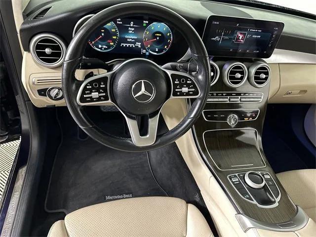 used 2021 Mercedes-Benz C-Class car, priced at $22,800