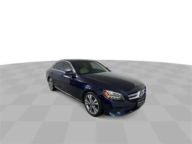 used 2021 Mercedes-Benz C-Class car, priced at $22,800