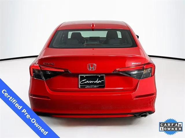 used 2022 Honda Civic car, priced at $24,000