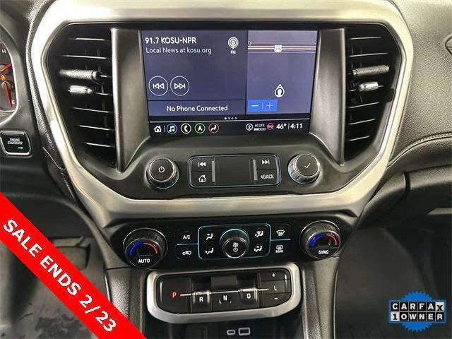 used 2021 GMC Acadia car, priced at $26,900