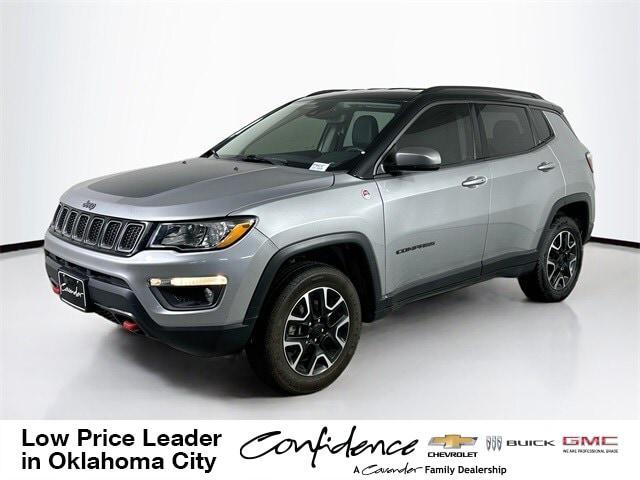 used 2021 Jeep Compass car, priced at $18,281