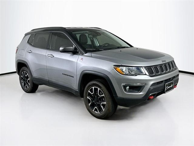 used 2021 Jeep Compass car, priced at $19,536