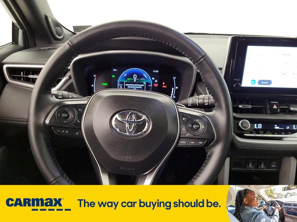 used 2024 Toyota Corolla Cross Hybrid car, priced at $34,998