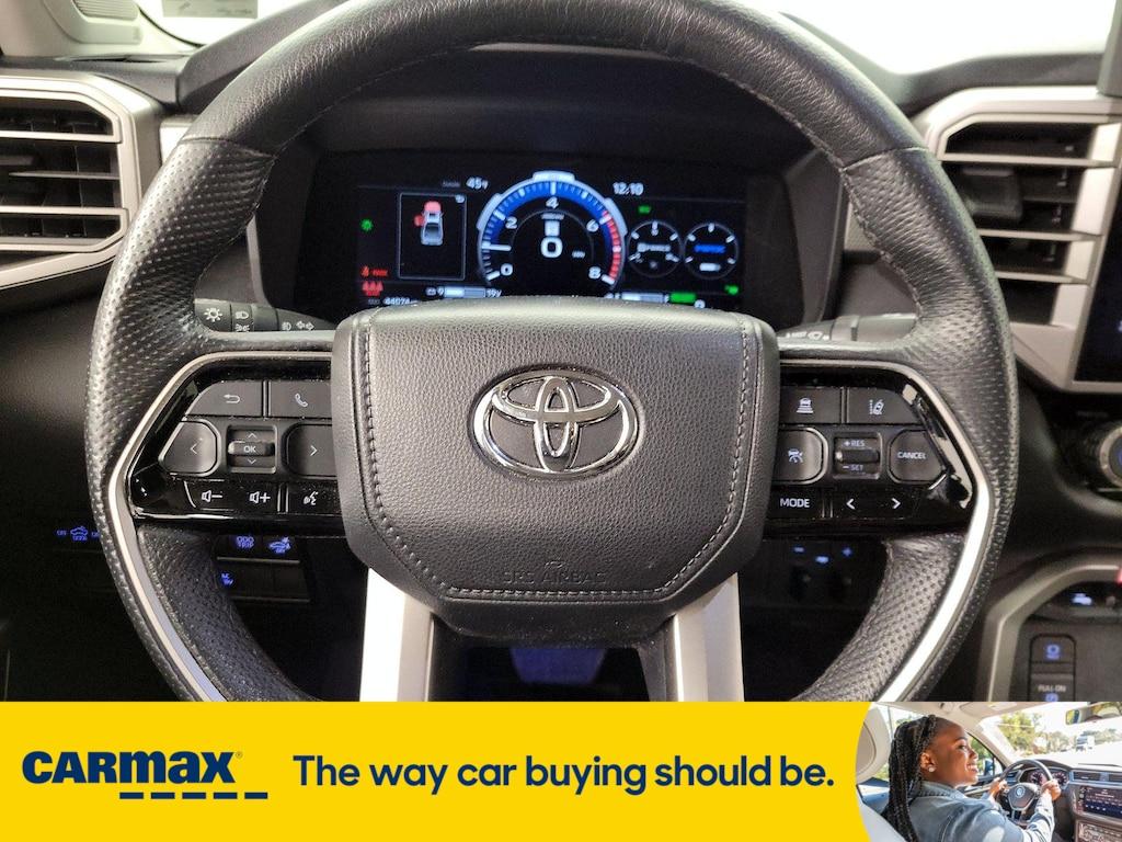 used 2023 Toyota Tundra Hybrid car, priced at $41,998