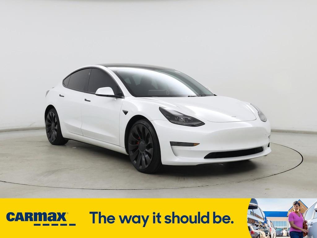 used 2021 Tesla Model 3 car, priced at $30,998