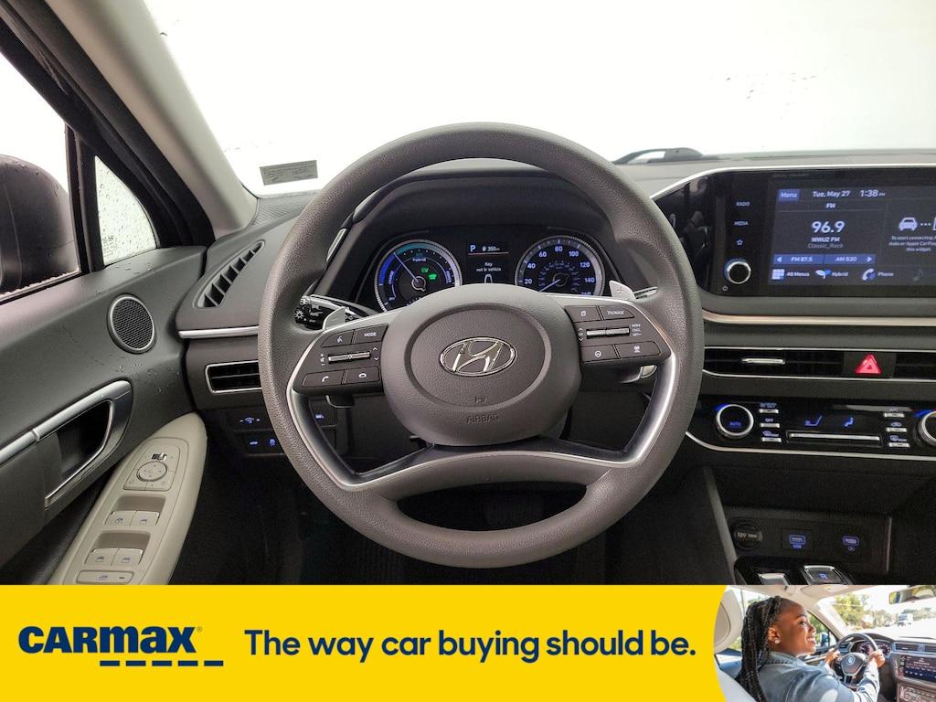 used 2022 Hyundai Sonata Hybrid car, priced at $23,998