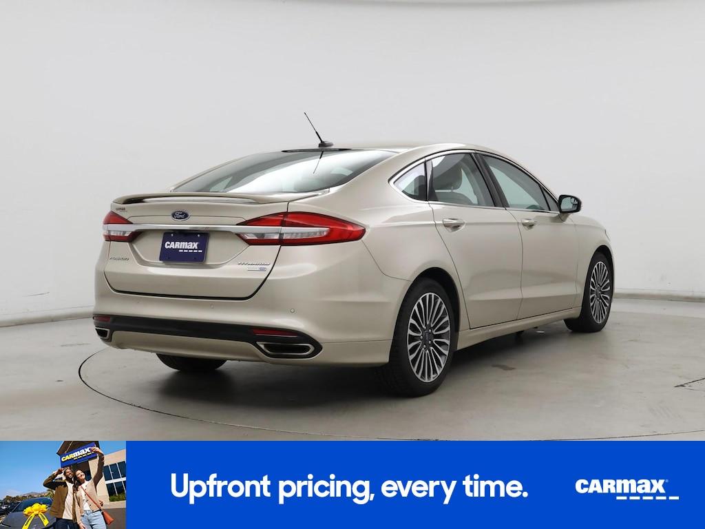 used 2018 Ford Fusion car, priced at $14,998