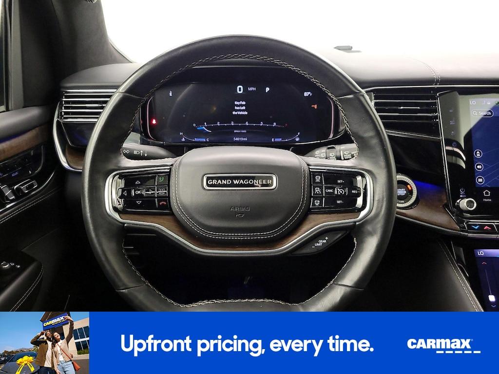 used 2022 Jeep Grand Wagoneer car, priced at $51,998