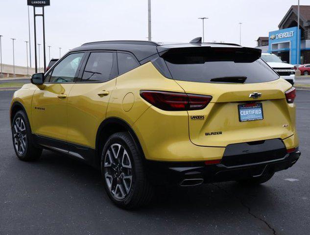 used 2024 Chevrolet Blazer car, priced at $37,990