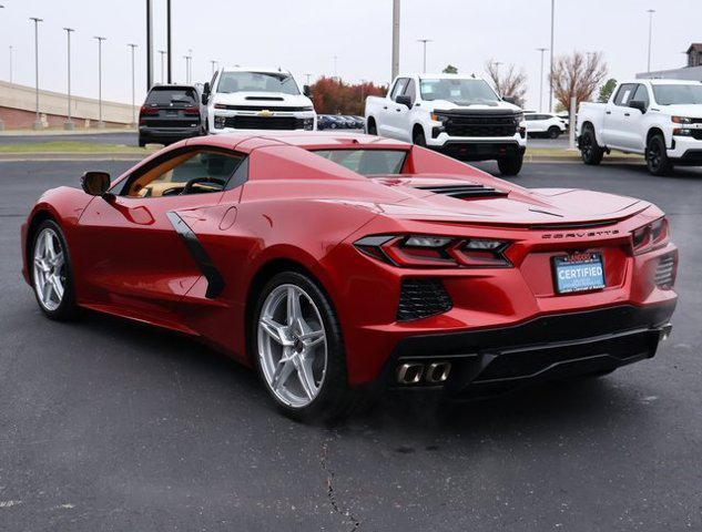 used 2025 Chevrolet Corvette car, priced at $81,580